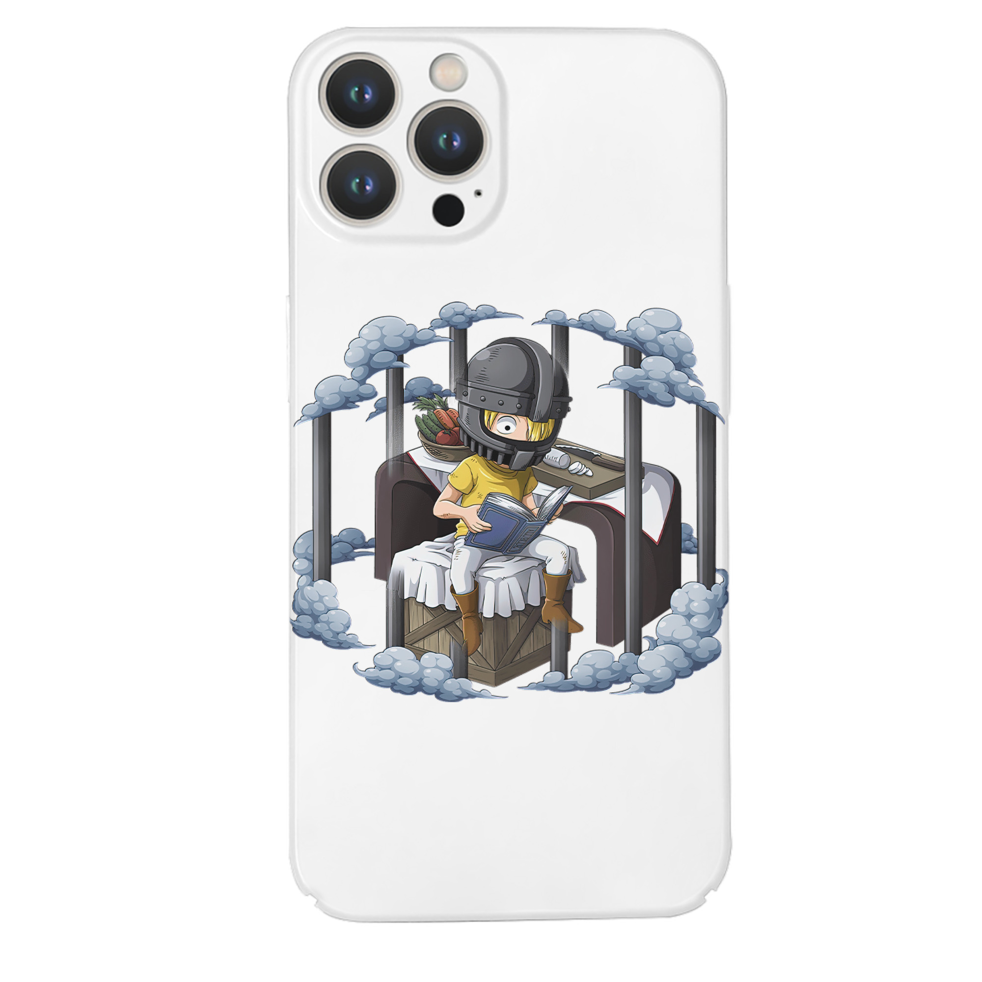 （画像用） ワンピース サンジ ONE PIECE Sanji 【iPhone 14シリーズ対応】ハードケース